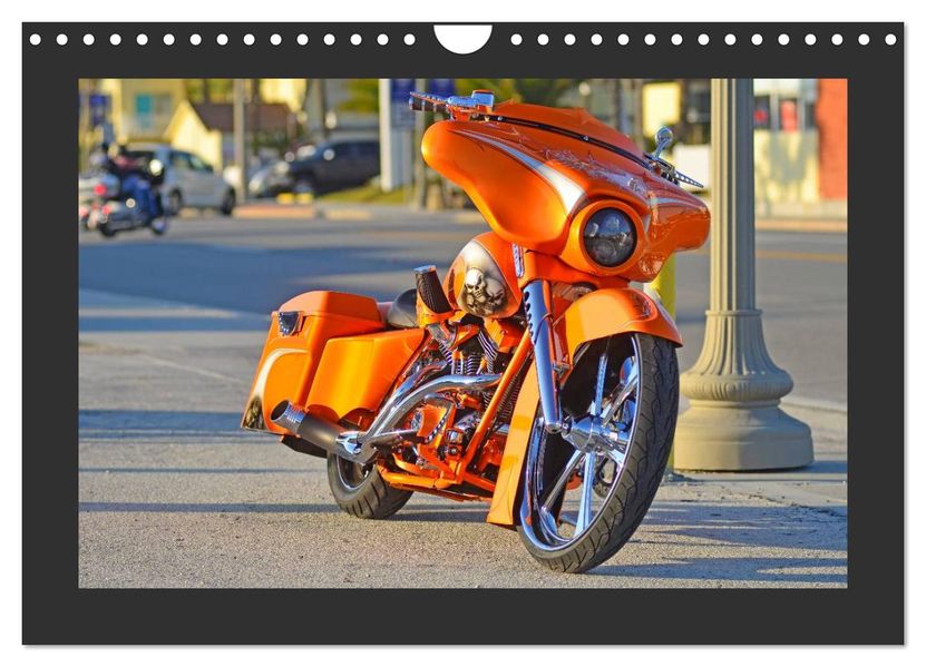 BEST OF HARLEY-DAVIDSON BAGGER-STYLE (Wandkalender 2026 DIN A4 quer) CALVENDO Monatskalender