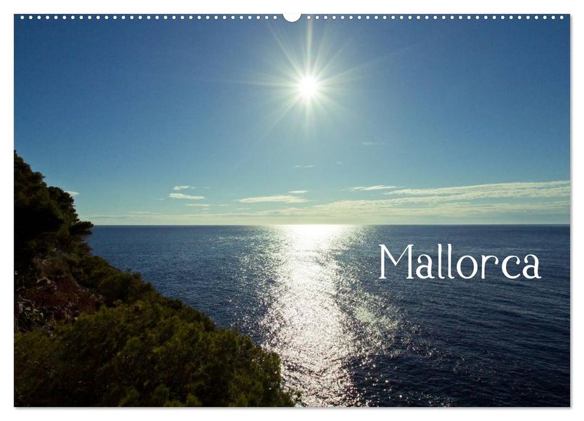 Mallorca (Wandkalender 2026 DIN A2 quer) CALVENDO Monatskalender