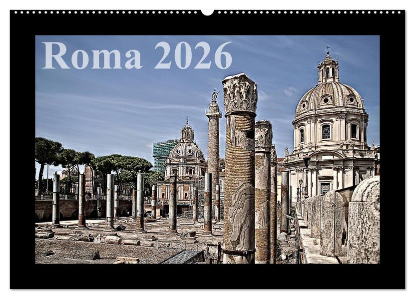 Roma (Wandkalender 2026 DIN A2 quer) CALVENDO Monatskalender
