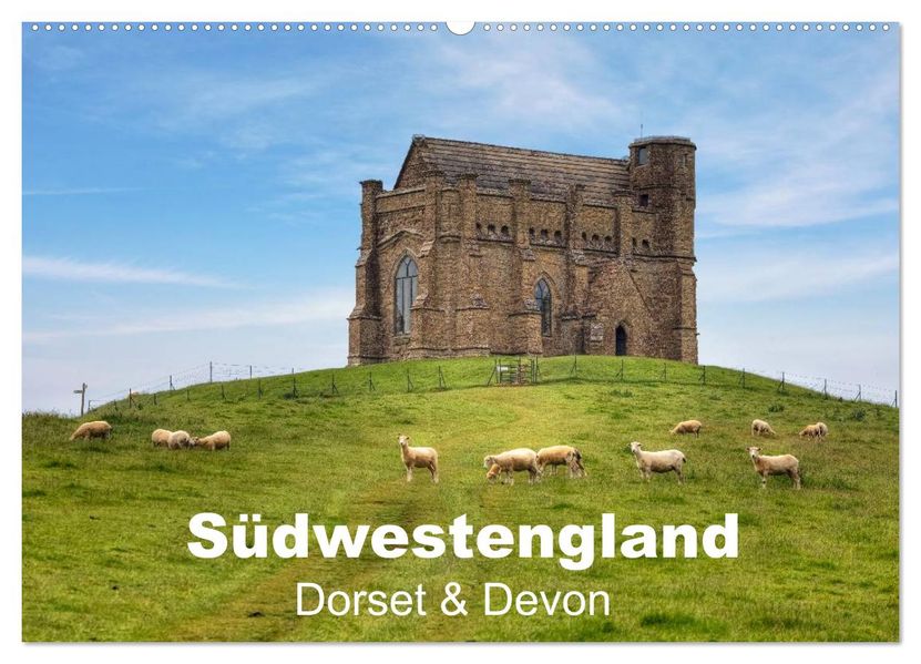 Südwestengland - Dorset & Devon (Wandkalender 2026 DIN A2 quer) CALVENDO Monatskalender
