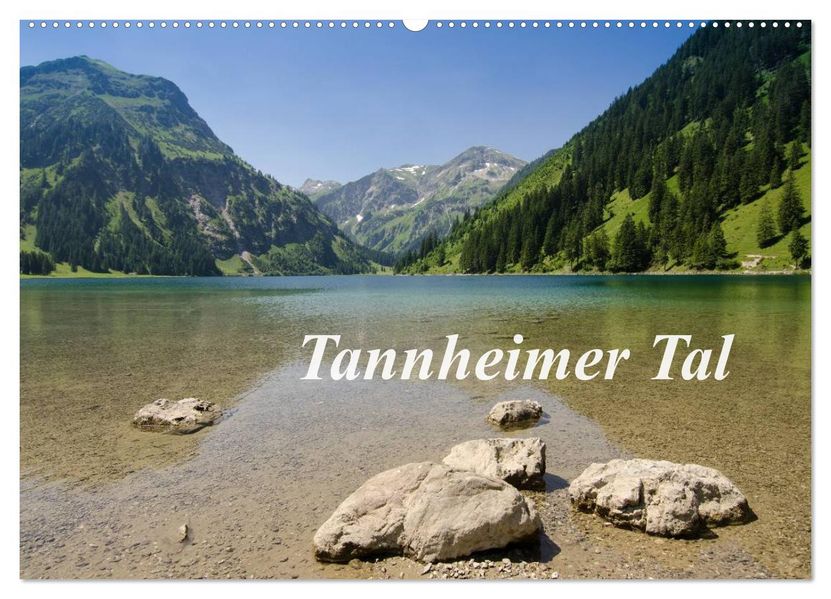 Tannheimer Tal (Wandkalender 2026 DIN A2 quer) CALVENDO Monatskalender