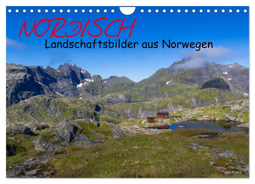 NORDISCH (Wandkalender 2026 DIN A4 quer) CALVENDO Monatskalender