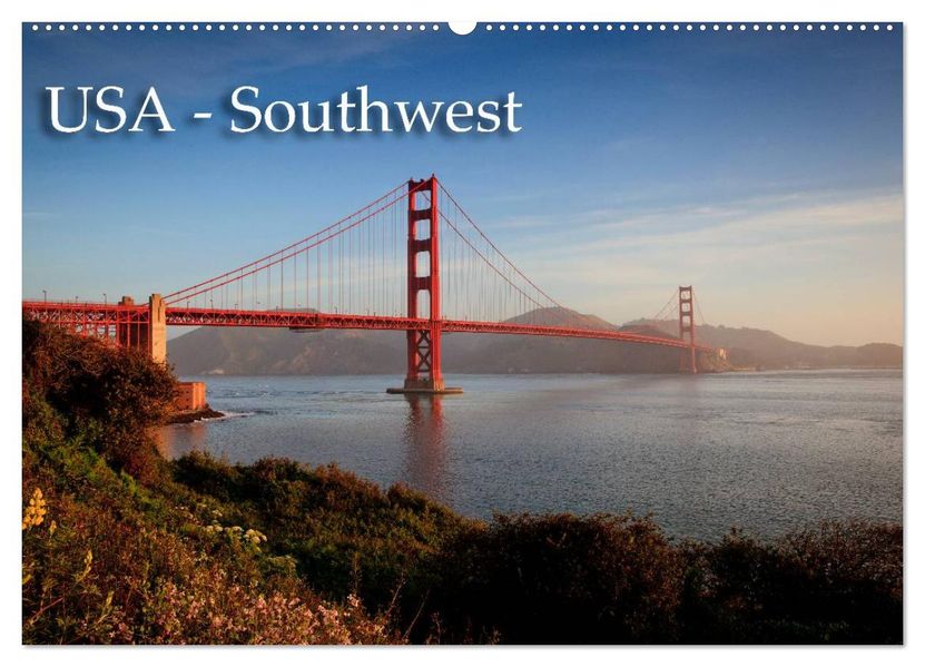 USA - Southwest (Wandkalender 2026 DIN A2 quer) CALVENDO Monatskalender
