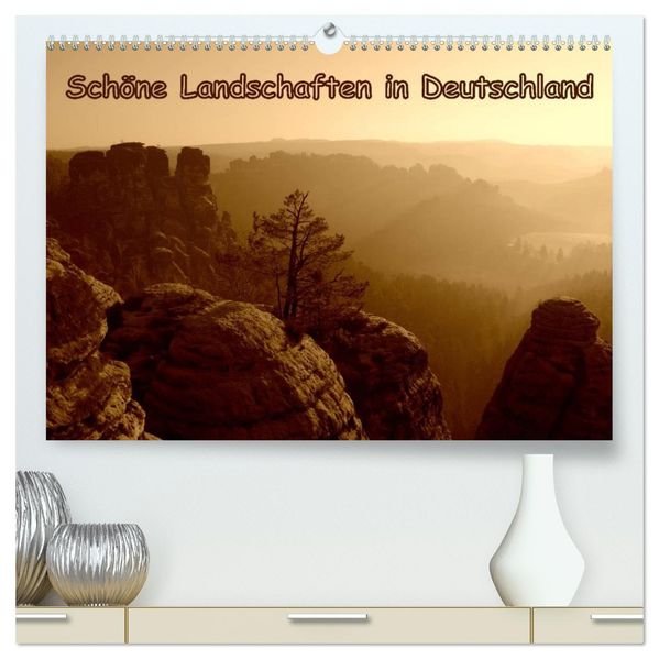 Schöne Landschaften in Deutschland (hochwertiger Premium Wandkalender 2026 DIN A2 quer) Kunstdruck in Hochglanz