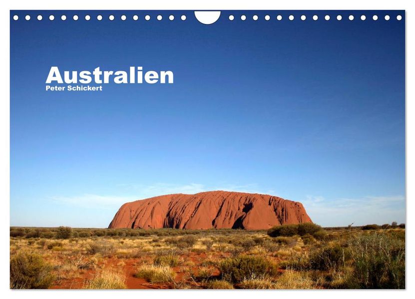 Australien (Wandkalender 2026 DIN A4 quer) CALVENDO Monatskalender