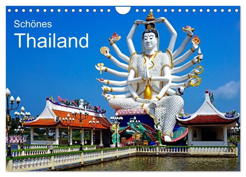 Schönes Thailand (Wandkalender 2026 DIN A4 quer) CALVENDO Monatskalender