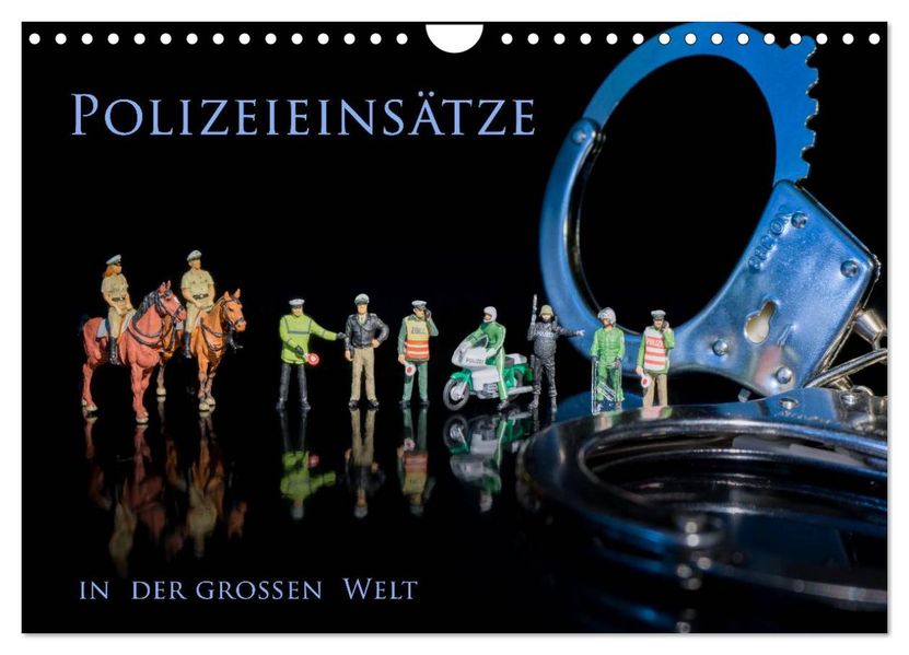 Polizeieinsätze in der großen Welt (Wandkalender 2026 DIN A4 quer) CALVENDO Monatskalender