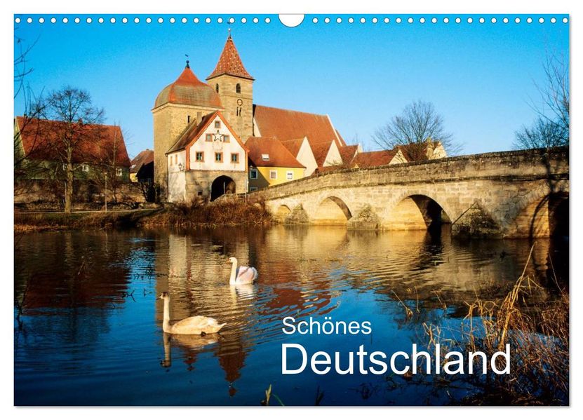 Schönes Deutschland (Wandkalender 2026 DIN A3 quer) CALVENDO Monatskalender