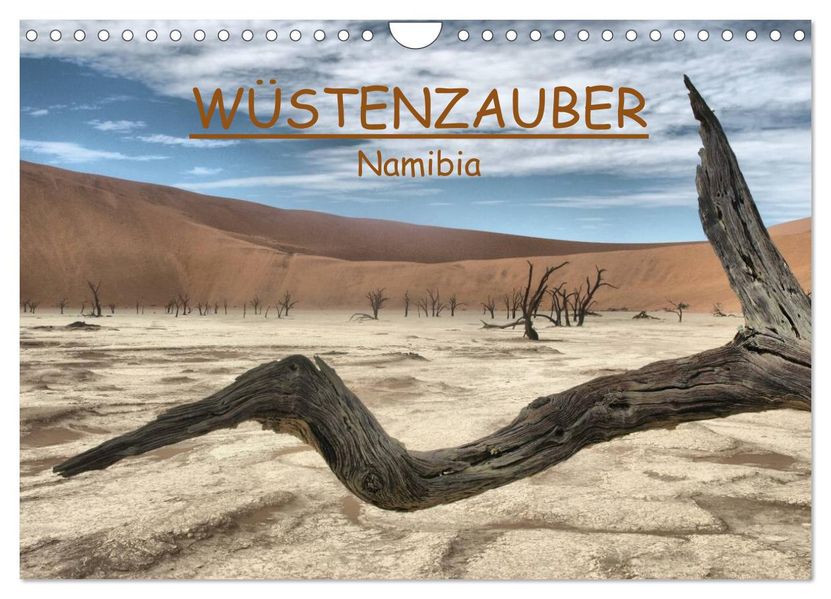 Wüstenzauber Namibia (Wandkalender 2026 DIN A4 quer) CALVENDO Monatskalender