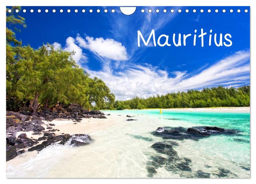 Mauritius (Wandkalender 2026 DIN A4 quer) CALVENDO Monatskalender