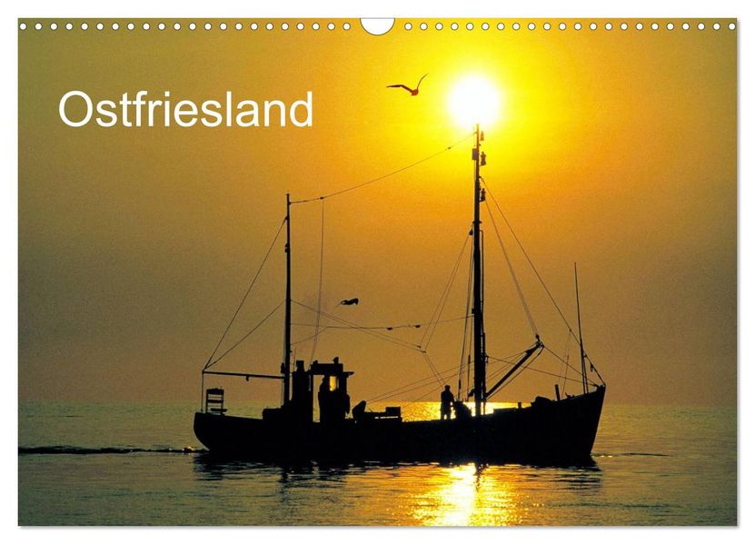 Ostfriesland (Wandkalender 2026 DIN A3 quer) CALVENDO Monatskalender