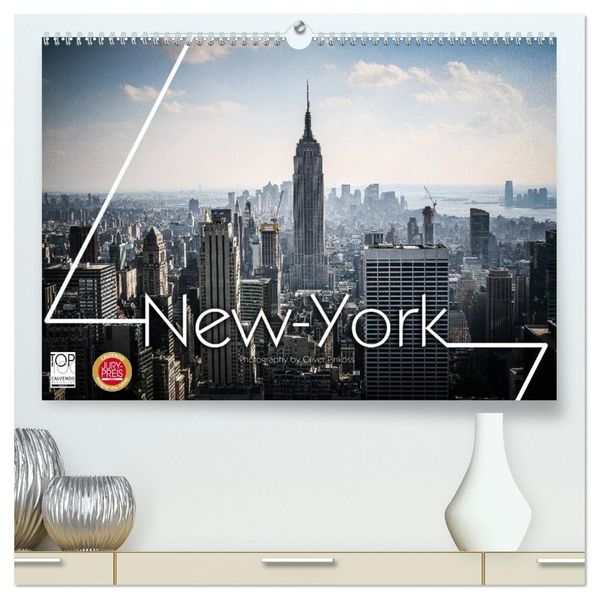 New York Shoots (hochwertiger Premium Wandkalender 2026 DIN A2 quer) Kunstdruck in Hochglanz