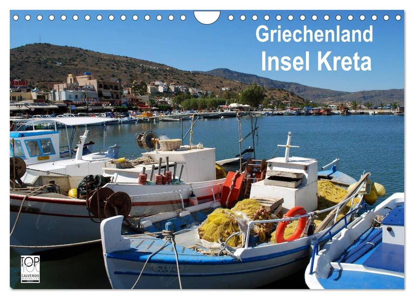 Griechenland - Insel Kreta (Wandkalender 2026 DIN A4 quer) CALVENDO Monatskalender