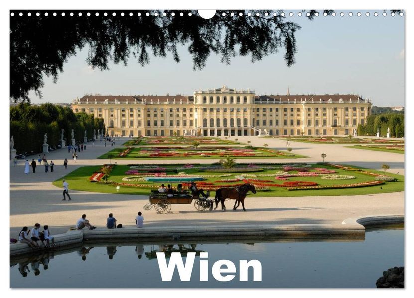 Wien (Wandkalender 2026 DIN A3 quer) CALVENDO Monatskalender