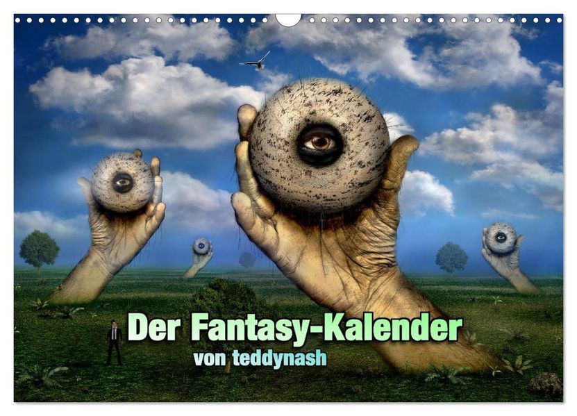 Der Fantasy Kalender (Wandkalender 2026 DIN A3 quer) CALVENDO Monatskalender