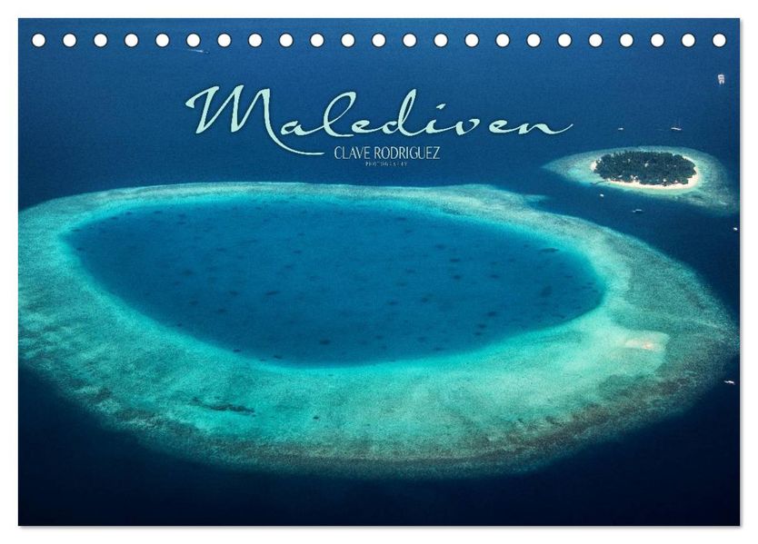 Malediven - Das Paradies im Indischen Ozean III (Tischkalender 2026 DIN A5 quer) CALVENDO Monatskalender
