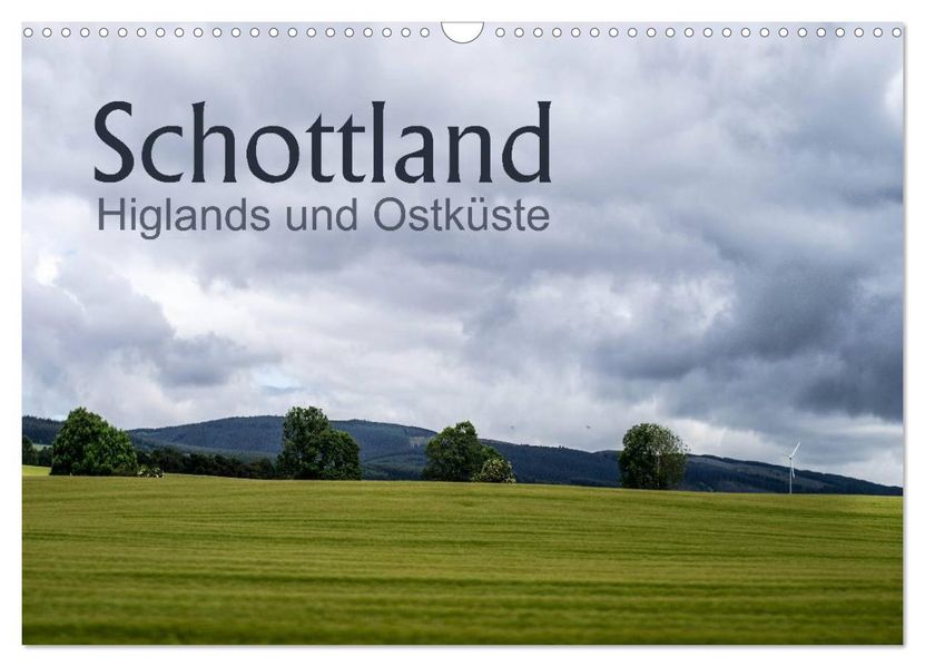 Schottland Highlands und Ostküste (Wandkalender 2026 DIN A3 quer) CALVENDO Monatskalender