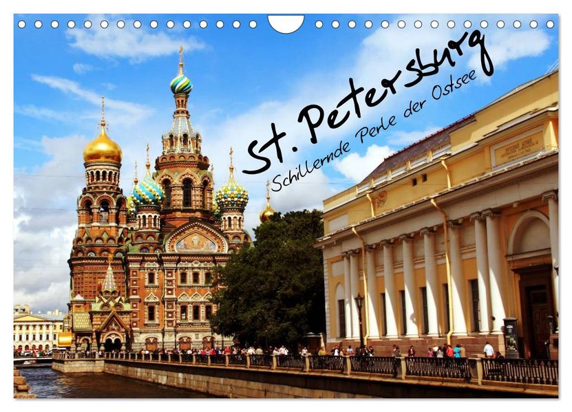 St. Petersburg (Wandkalender 2026 DIN A4 quer) CALVENDO Monatskalender