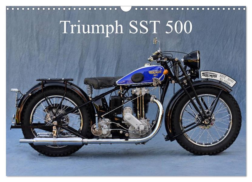 Triumph SST 500 (Wandkalender 2026 DIN A3 quer) CALVENDO Monatskalender