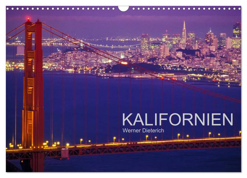 KALIFORNIEN (Wandkalender 2026 DIN A3 quer) CALVENDO Monatskalender