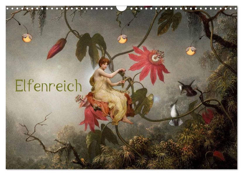 Elfenreich (Wandkalender 2026 DIN A3 quer) CALVENDO Monatskalender