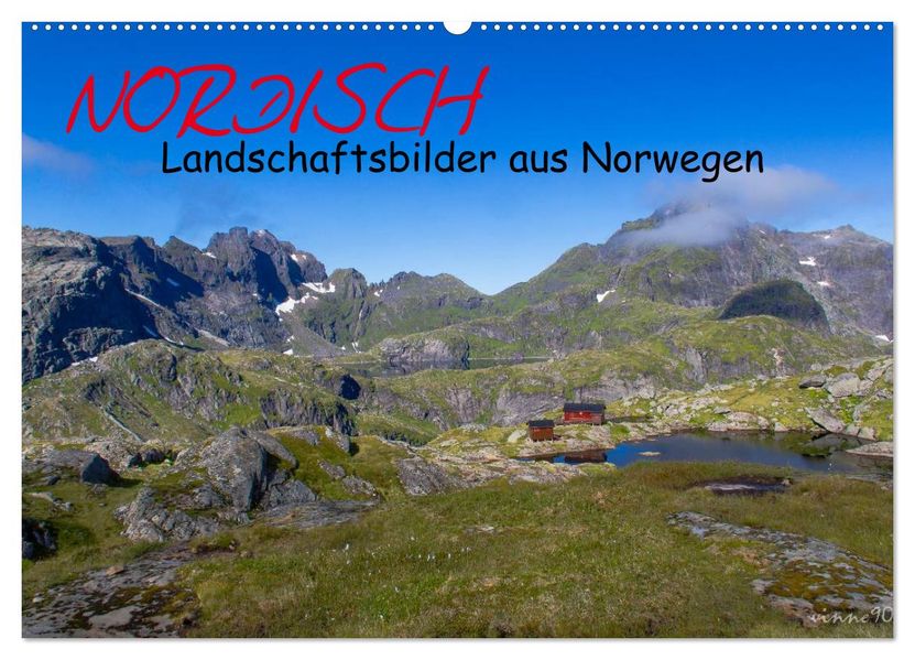NORDISCH (Wandkalender 2026 DIN A2 quer) CALVENDO Monatskalender