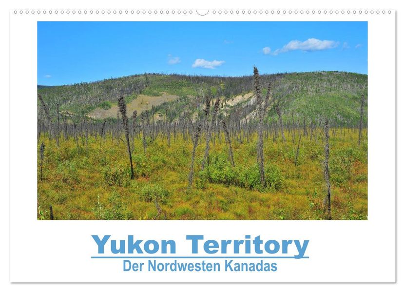 Yukon Territory - Der Nordwesten Kanadas (Wandkalender 2026 DIN A2 quer) CALVENDO Monatskalender