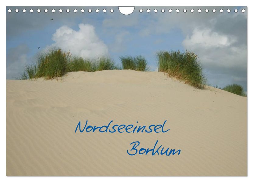 Nordseeinsel Borkum (Wandkalender 2026 DIN A4 quer) CALVENDO Monatskalender