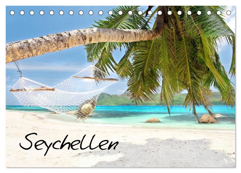 Seychellen (Tischkalender 2026 DIN A5 quer) CALVENDO Monatskalender