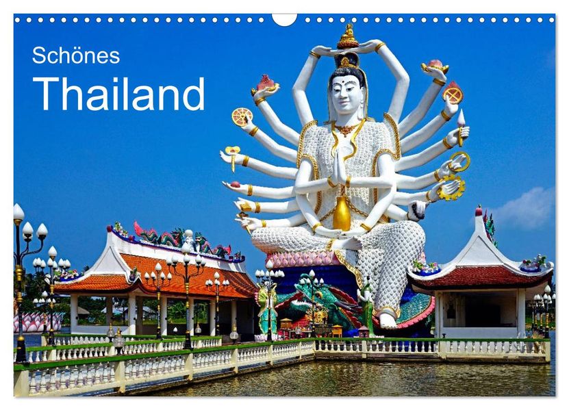 Schönes Thailand (Wandkalender 2026 DIN A3 quer) CALVENDO Monatskalender