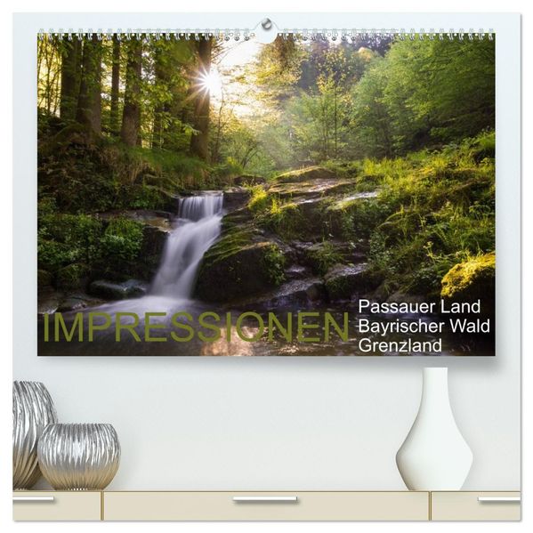 Impressionen Passauer Land Bayrischer Wald Grenzland (hochwertiger Premium Wandkalender 2026 DIN A2 quer) Kunstdruck in Hochglanz