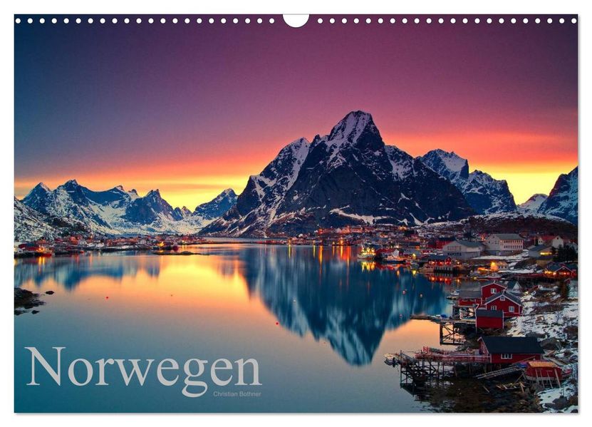 Norwegen (Wandkalender 2026 DIN A3 quer) CALVENDO Monatskalender