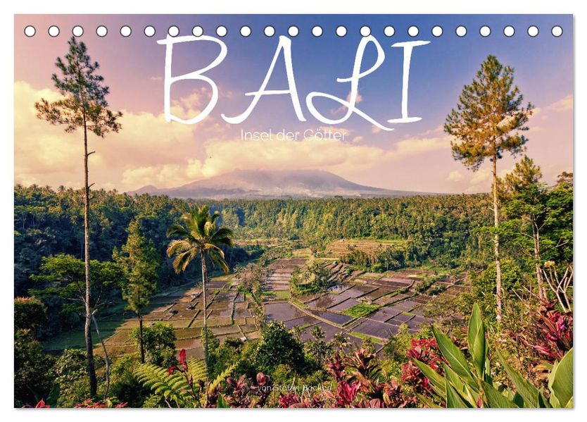 Bali - Insel der Götter (Tischkalender 2026 DIN A5 quer) CALVENDO Monatskalender