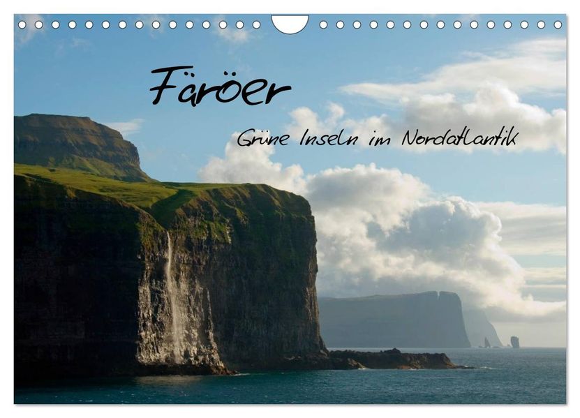 Färöer (Wandkalender 2026 DIN A4 quer) CALVENDO Monatskalender