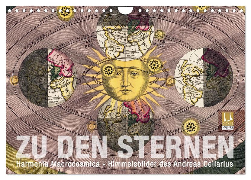 Zu den Sternen (Wandkalender 2026 DIN A4 quer) CALVENDO Monatskalender
