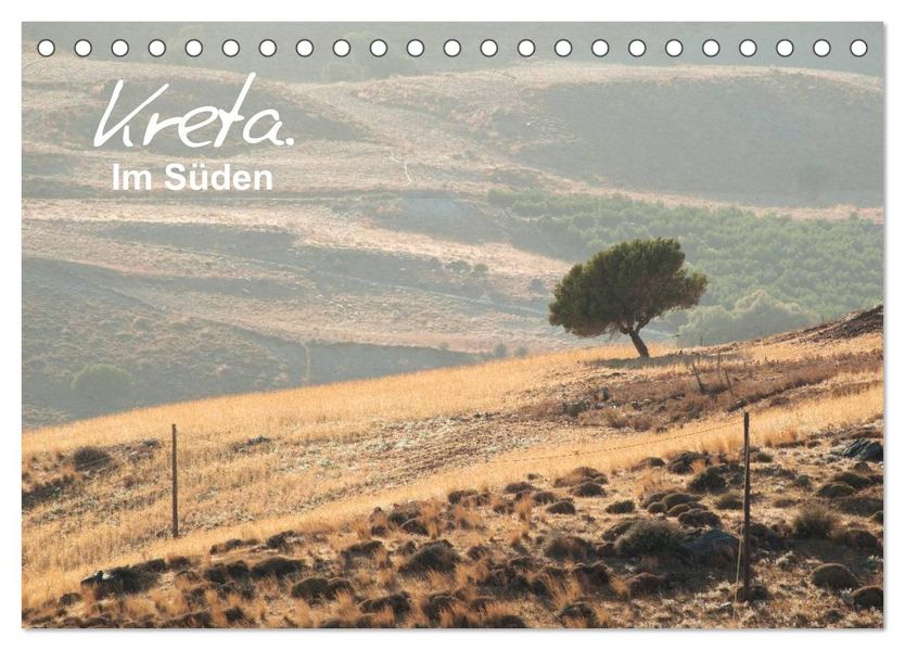 Kreta. Im Süden (Tischkalender 2026 DIN A5 quer) CALVENDO Monatskalender