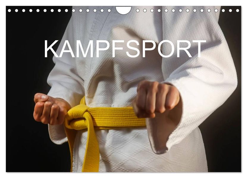 Kampfsport (Wandkalender 2026 DIN A4 quer) CALVENDO Monatskalender