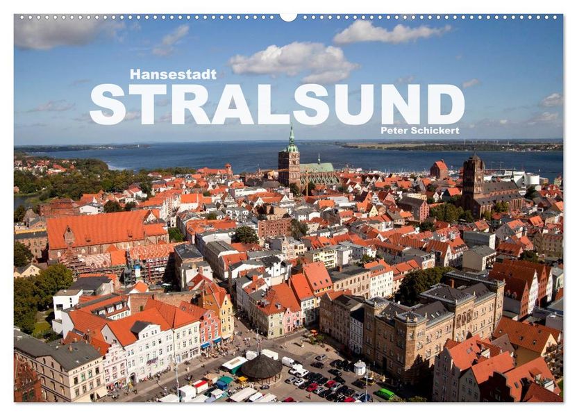 Hansestadt Stralsund (Wandkalender 2026 DIN A2 quer) CALVENDO Monatskalender