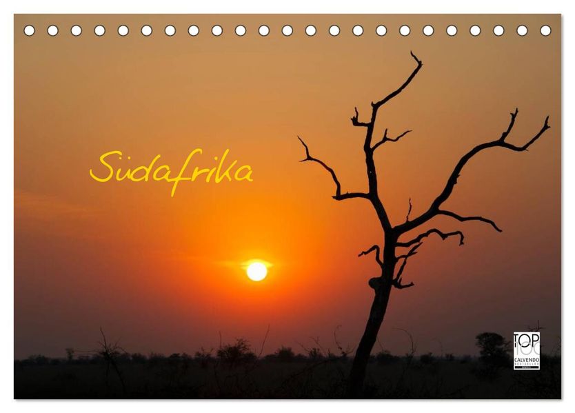 Südafrika (Tischkalender 2026 DIN A5 quer) CALVENDO Monatskalender