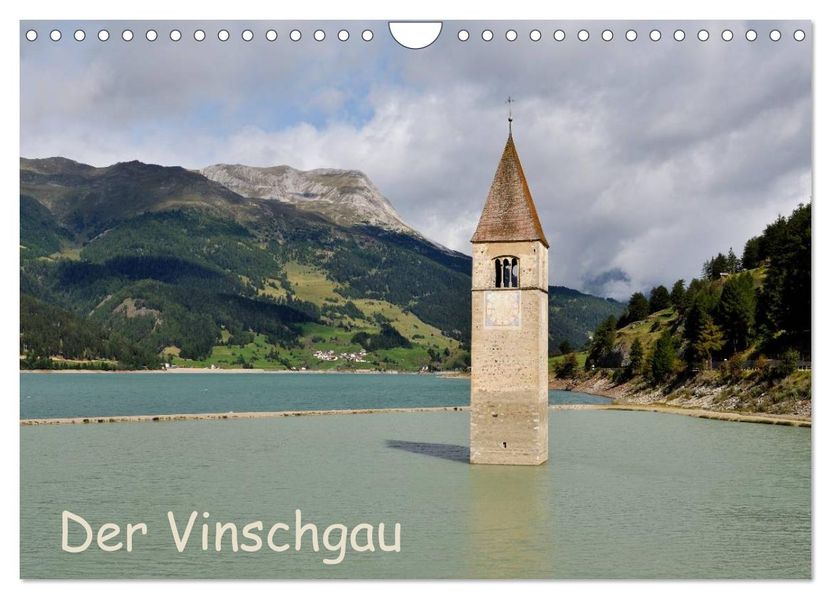 Der Vinschgau (Wandkalender 2026 DIN A4 quer) CALVENDO Monatskalender