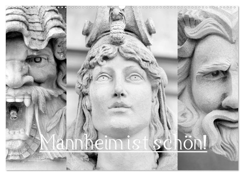 Mannheim ist Schön! (Wandkalender 2026 DIN A2 quer) CALVENDO Monatskalender