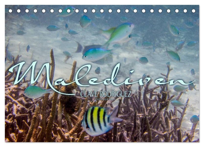 Unterwasserwelt der Malediven III (Tischkalender 2026 DIN A5 quer) CALVENDO Monatskalender