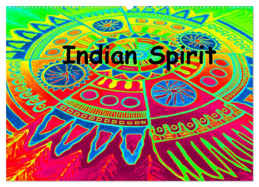 Indian Spirit (Wandkalender 2026 DIN A2 quer) CALVENDO Monatskalender
