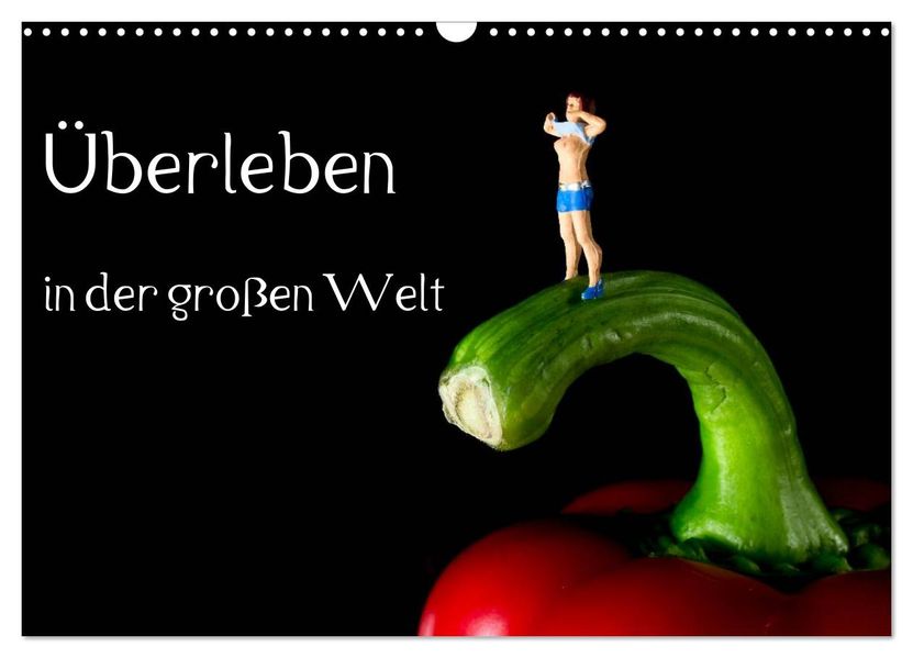Überleben in der großen Welt - HO Figuren (Wandkalender 2026 DIN A3 quer) CALVENDO Monatskalender