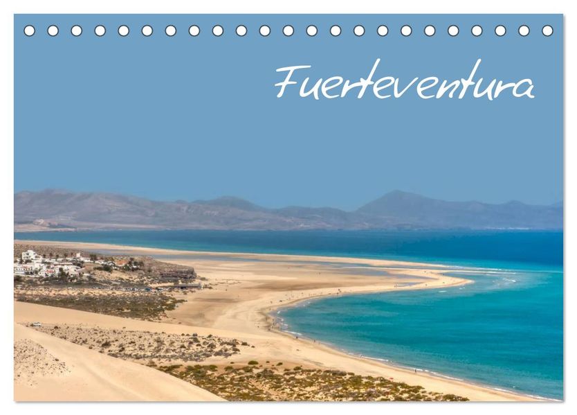 Fuerteventura (Tischkalender 2026 DIN A5 quer) CALVENDO Monatskalender