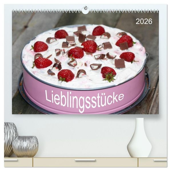 Lieblingsstücke (hochwertiger Premium Wandkalender 2026 DIN A2 quer) Kunstdruck in Hochglanz