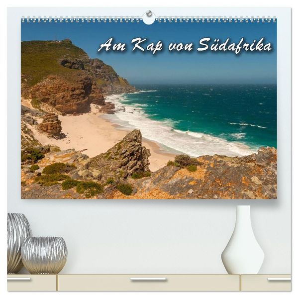 Am Kap von Südafrika (hochwertiger Premium Wandkalender 2026 DIN A2 quer) Kunstdruck in Hochglanz