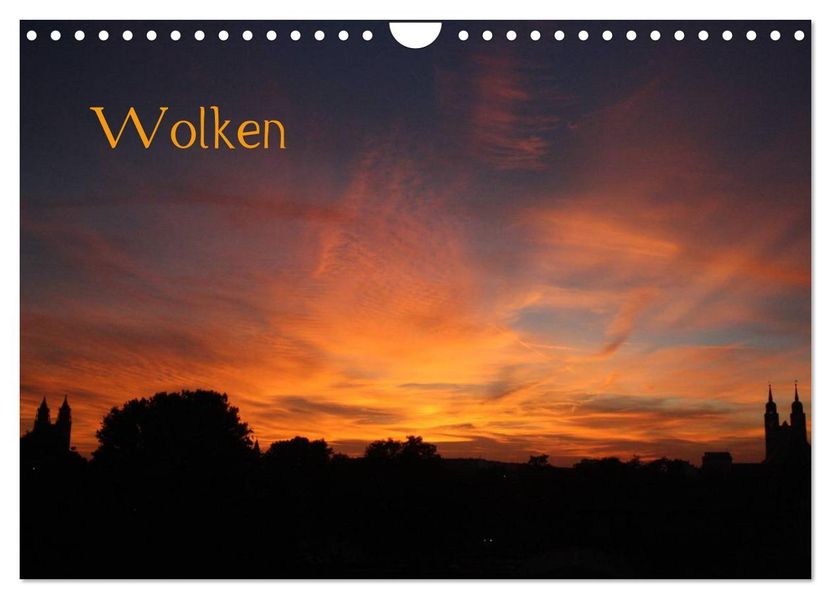 Wolken (Wandkalender 2026 DIN A4 quer) CALVENDO Monatskalender