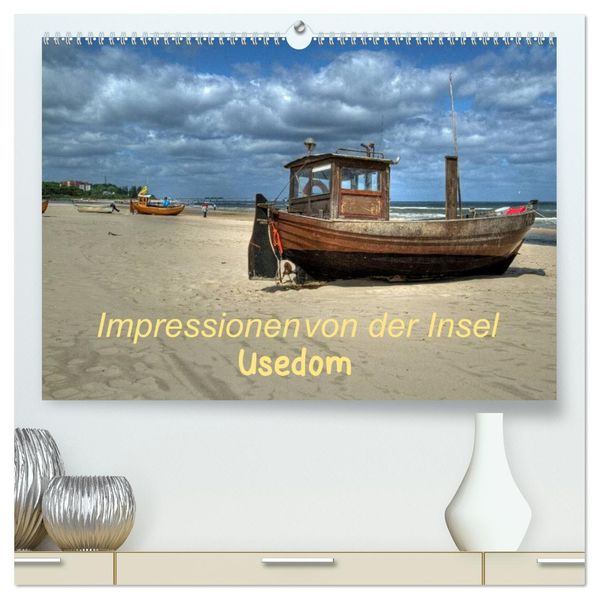 Impressionen von der Insel Usedom (hochwertiger Premium Wandkalender 2026 DIN A2 quer) Kunstdruck in Hochglanz