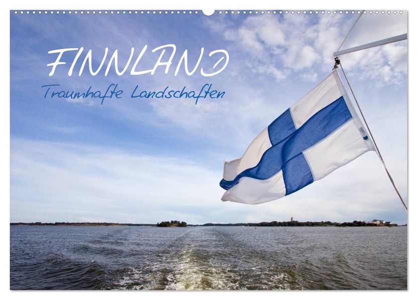 FINNLAND - Traumhafte Landschaften (CH - Version) (Wandkalender 2026 DIN A2 quer) CALVENDO Monatskalender